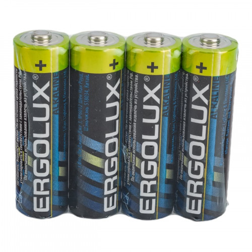 Ergolux LR6 Alkaline SR4 (LR6 SR4, батарейка,1.5В)