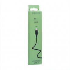 Кабель USB - Type-C Borofone BX17 Enjoy, 1.0м, круглый, 2.0A, ПВХ, цвет: чёрный(1/648)