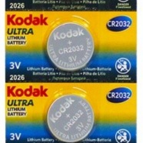 Элемент питания KODAK "Ultra" CR 2032, литиевая, 1шт.