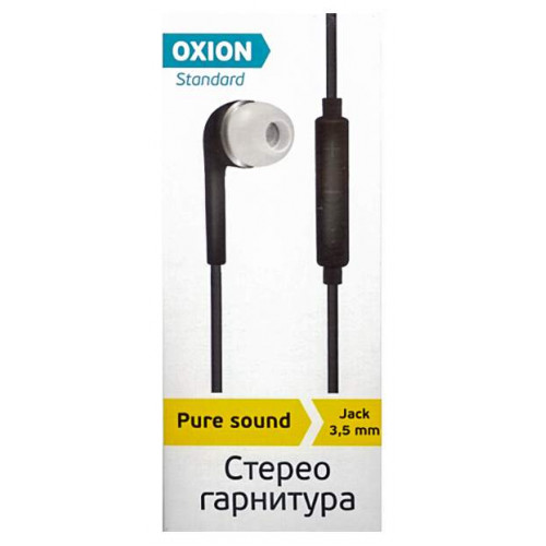 Гарнитура OXION ox-hs230 с микрофоном чёрная