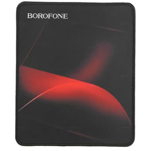 Коврик для мыши Borofone BG8 Flying, 200*240mm, черный/рисунок, 1 шт.