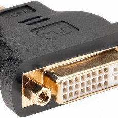 Переходник VCOM HDMI 19F to DVI-D 25M, позолоченные контакты <VAD7818> (1/500)