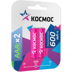 Аккумулятор КОСМОС R03 (600 mAh) BL2 (2/24/288)