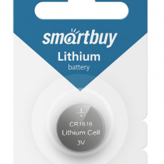 Элемент питания SMARTBUY CR 1616 BL1 (12/72)