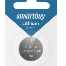 Элемент питания SMARTBUY CR 2025 BL1 (12/720)