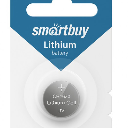 Элемент питания SMARTBUY CR 1620 BL1 (12/72)