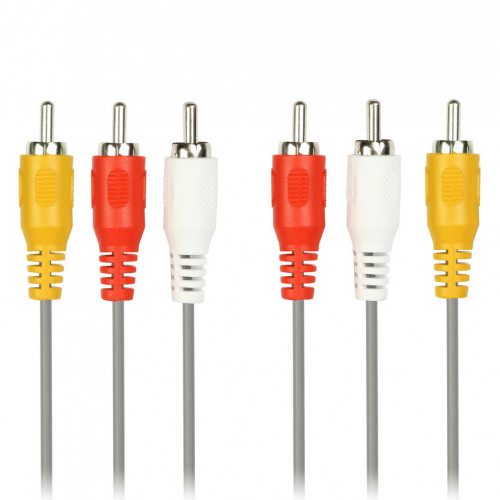 Кабель соединительный SMART BUY 3xRCA (M) - 3xRCA (M), 1,8 м, в пакете (KA231)/200