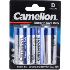 Camelion R20 BL-2 (R20P-BP2G, батарейка,1.5В) Camelion R20 BL-2 (R20P-BP2G, батарейка,1.5В)
