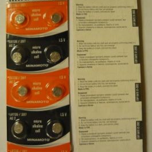 Элемент питания MINAMOTO AG2 (LR726) BL10 (10/200/1000)