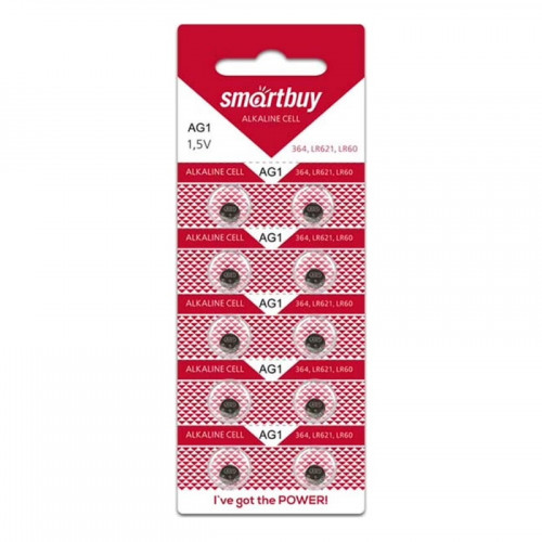 Элемент питания SMARTBUY AG1 BL10 (10/2000)