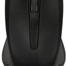 Мышь беспроводная RITMIX RMW-555, чёрный, USB-Dongle. Разрешение: 1000 dpi. Кнопок: 2 + колесо кнопка. Радиус: 8-10 м. Источник питания: 2ААА(приобретаются дополнительно). (1/100)