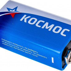 Элемент питания КОСМОС 6F22 (крона), 1 шт.