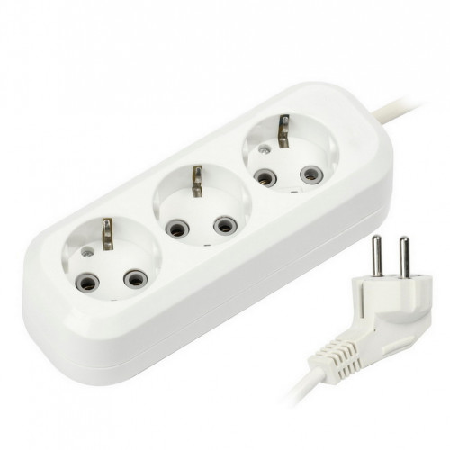 Удлинитель Smartbuy 3 гнезда 7 метра 16А/3,5кВт с заземлением ПВС 3х1,0 (SBE-16-3-07-Z) (1/30)