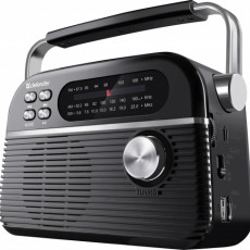 Радиоприёмник DEFENDER Vega 5Вт FM/AM/SW/BT/USB/TF/1200мАч, черный (1/9)