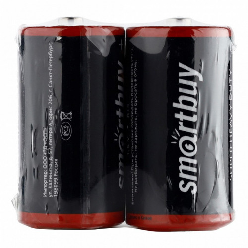 Элемент питания SMARTBUY R14 SR2 1 шт.