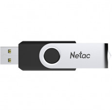 Флеш-накопитель USB 64GB Netac U505 чёрный/серебро Флеш-накопитель USB 64GB Netac U505 чёрный/серебро