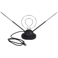 Антенна комнатная ТВ телескопическая на подставке «Усы» (модель RX-105) REXANT (1/50)