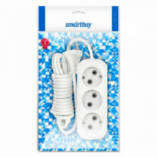 Удлинитель Smartbuy 3 гнезда 1,5 метра 10А/2,2кВт без заземления ПВС 2х1,0 (SBE-10-3-1,5-N) (1/50) Удлинитель Smartbuy 3 гнезда 1,5 метра 10А/2,2кВт без заземления ПВС 2х1,0 (SBE-10-3-1,5-N) (1/50)