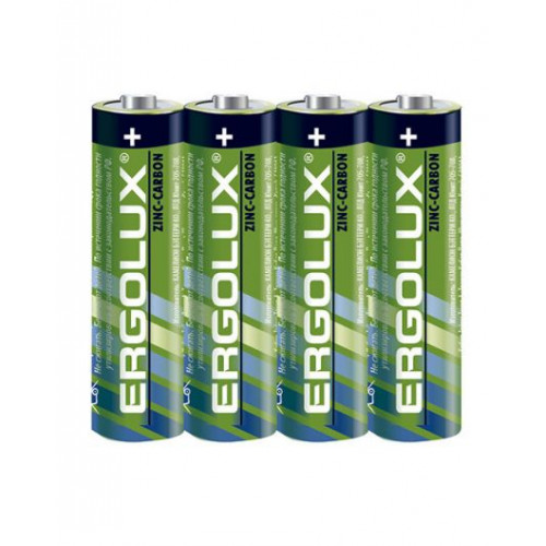 Элемент питания Ergolux R 6 SR4 (R03SR, батарейка. 1.5B)