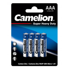 Элемент питания CAMELION R03 Green (4бл) (48/1152) Элемент питания CAMELION R03 Green (4бл) (48/1152)