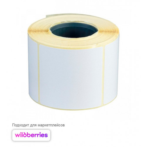Самоклеящиеся этикетки/ 58мм х 60мм/ в рулоне 400 шт./фас.1 рул