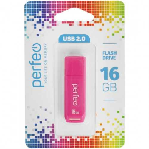 Perfeo USB 16GB C11 Rosy