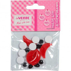 Набор для декорирования "deVENTE. DIY Глазки. Носики. Ротики" пластиковый, самоклеящийся, 20 шт, гла