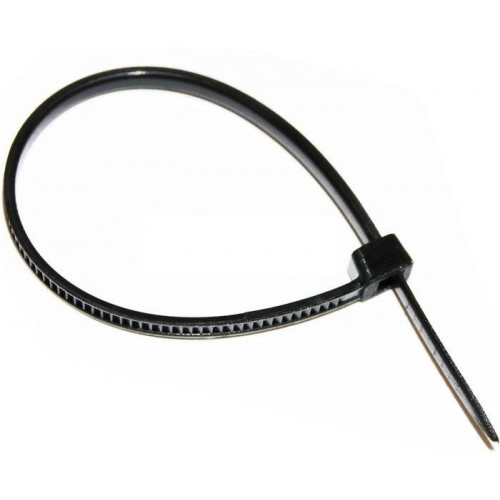 Хомут КСС-А 4,8х300 нейлоновый с УФ защитой черный (100штук/упаковке) IN HOME, арт. 4690612011875