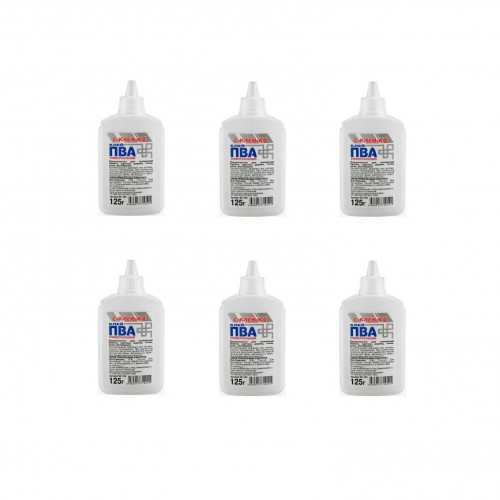 Клей ПВА универсальный 125 гр."С-КЛЕЙ-КА" ,/еврофлакон /ст.40/.,КУ-125