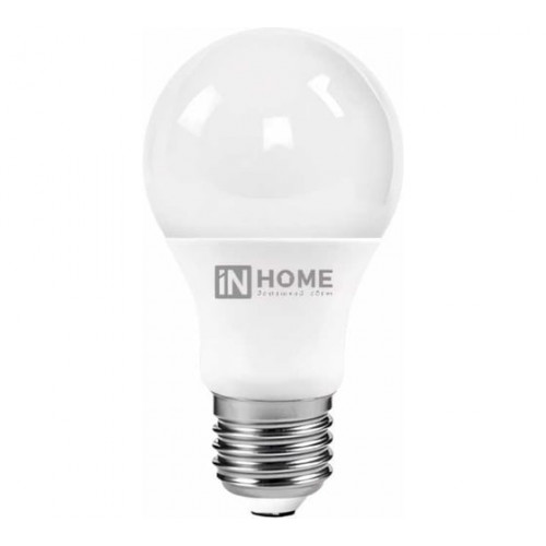 Лампа светодиодная LED-A60-VC 10Вт 230В Е27 4000К 950Лм IN HOME, арт. 4690612020211