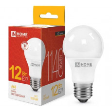 Лампа светодиодная LED-A60-VC 12Вт 230В Е27 3000К 1140Лм IN HOME, арт. 4690612020235