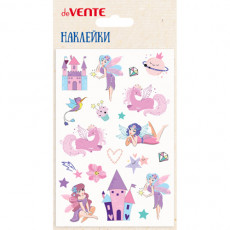 Наклейки мягкие "deVENTE. Мир феи" размер карточки 10x15 см, puff, объемные, многоразовые, в пластик
