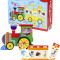 BRIGHT KIDS. Умный паровозик. УЧИМ БУКВЫ И ЦВЕТА (ИН-7634)