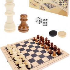 Игра 3 в 1 дерево (шахматы, шашки, нарды) (29х14.5х3 см) шах.фиг.- пластик, шашки-дер (Арт. ИН-9464) Игра 3 в 1 дерево (шахматы, шашки, нарды) (29х14.5х3 см) шах.фиг.- пластик, шашки-дер (Арт. ИН-9464)