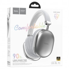 Наушники полноразмерные HOCO W35 Max Joy, bluetooth 5.3, AUX, цвет: серебряный (1/40) Наушники полноразмерные HOCO W35 Max Joy, bluetooth 5.3, AUX, цвет: серебряный (1/40)