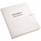 Папка для бумаг с завязками "Attomex" A4 картонная немелованная белая (реальная плотность 370 г/м²)