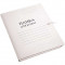Папка для бумаг с завязками "Attomex" A4 картонная немелованная белая (220 г/м²)