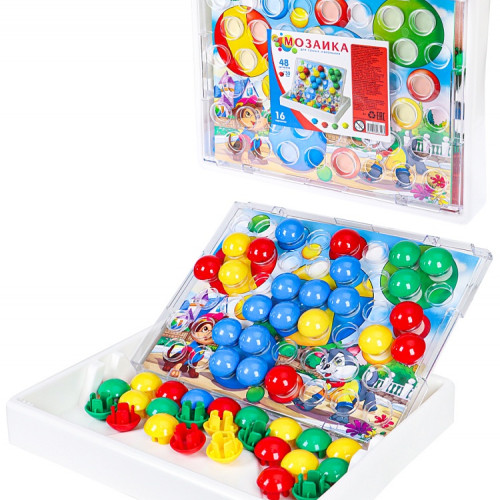 03. Серия "Мозайкин". Мозаика-чемодан со схемами в плёнке (Арт. И-8319)