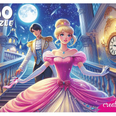 ПАЗЛЫ 160 элементов. БАЛ ЗОЛУШКИ (Арт. УК160-1988) ПАЗЛЫ 160 элементов. БАЛ ЗОЛУШКИ (Арт. УК160-1988)