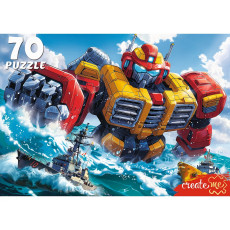 ПАЗЛЫ 70 элементов. ТРАНСФОРМЕР-ГИГАНТ (арт. УК70-0230)