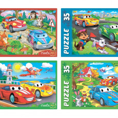 ПАЗЛЫ 35 элементов. КРУТОЙ ВИРАЖ №8 (Арт. П35-2719), 1 шт.