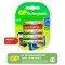 Батарейки аккумуляторные GP, AAA (HR03), Ni-Mh, 930 mAh, 4шт (ПРОМО 3+1), блистер, 100AAAHC3/1