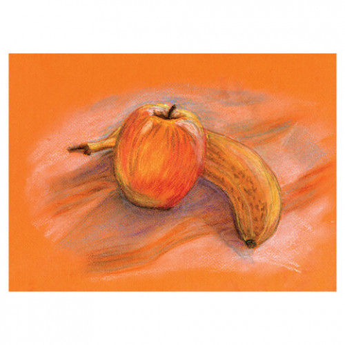 Альбом для пастели, картон ТЕРРАКОТА тонированный 630 г/м2, 207x297 мм, 10 л., BRAUBERG CLASSIC, 105922