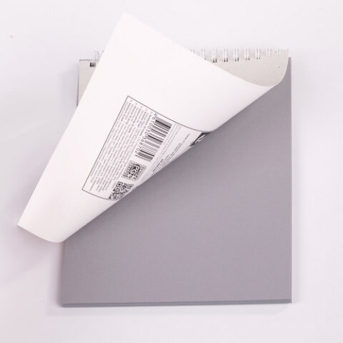 Скетчбук, серая бумага 120 г/м2, 170х195 мм, 30 л., гребень, подложка, цветная фольга, Роза, 98702