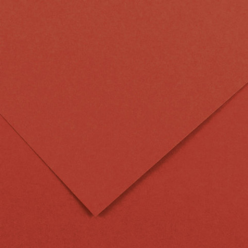 Бумага (картон) для творчества (1 лист) SADIPAL Sirio А2+ (500х650 мм), 240 г/м2, темно-красный, 7880