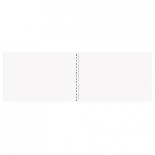 Скетчбук, белая бумага 100 г/м2, 210х297 мм, 40 л., спираль, HELLO, 40А4Всп_20174