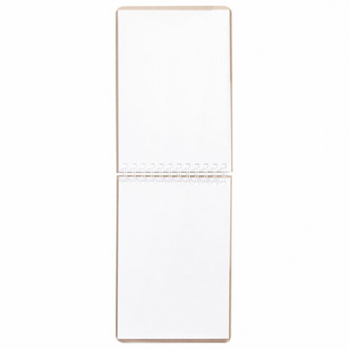 Скетчбук, белая бумага 120 г/м2 + крафт 80 г/м2 165х240 мм, 60 + 20 л., гребень, BRAUBERG ART DEBUT, 112982