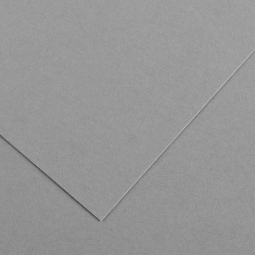 Бумага (картон) для творчества (1 лист) SADIPAL Sirio А2+ (500х650 мм), 240 г/м2, темно-серый, 7869