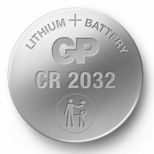 Батарейки КОМПЛЕКТ 20 шт, GP Lithium, CR2032, литиевые, блистер, CR2032-2CRU20