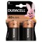 Батарейки DURACELL Basic, D (LR20, 13А), алкалиновые, КОМПЛЕКТ 2 шт., в блистере, MN 1300D LR20